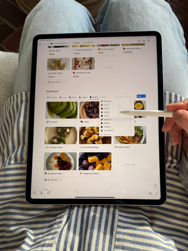Notion Meal Planner