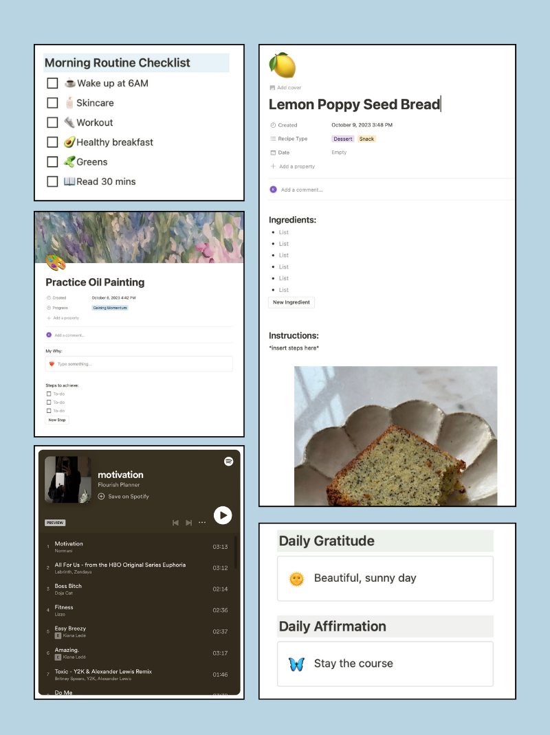 All In One Notion Planner
