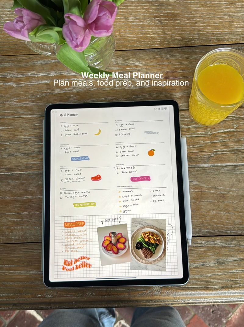 Digital Meal Planner