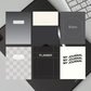 Black & White Digital Notebook Covers