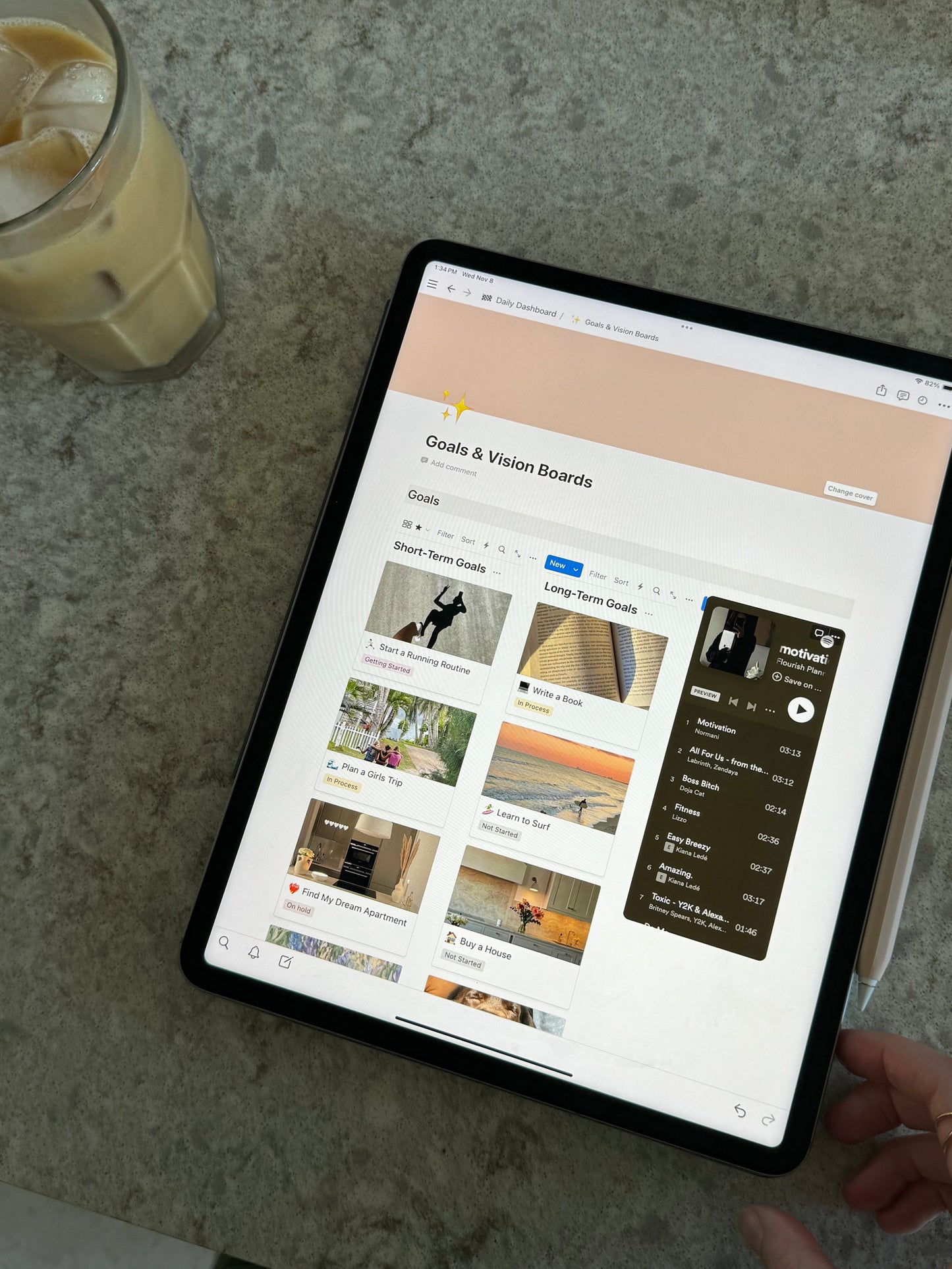 All In One Notion Planner