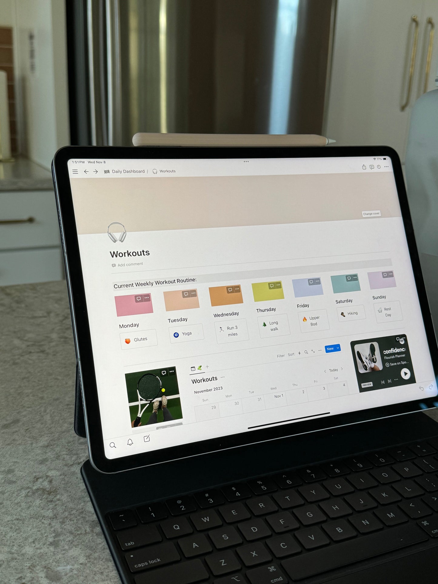 All In One Notion Planner
