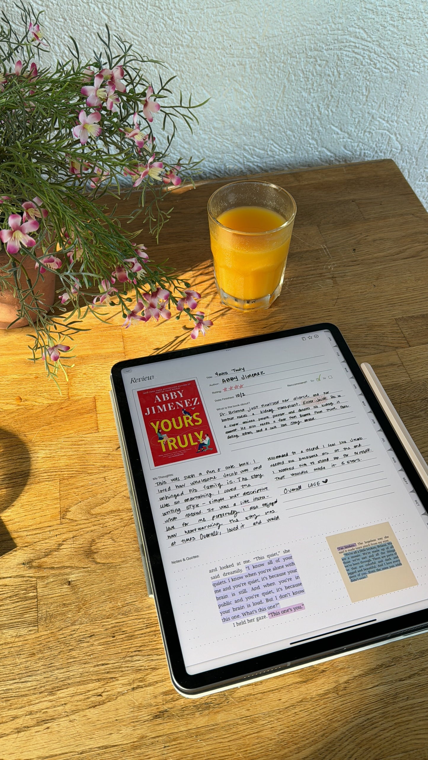 Digital Reading Journal