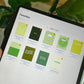 Green Digital Notebook Covers