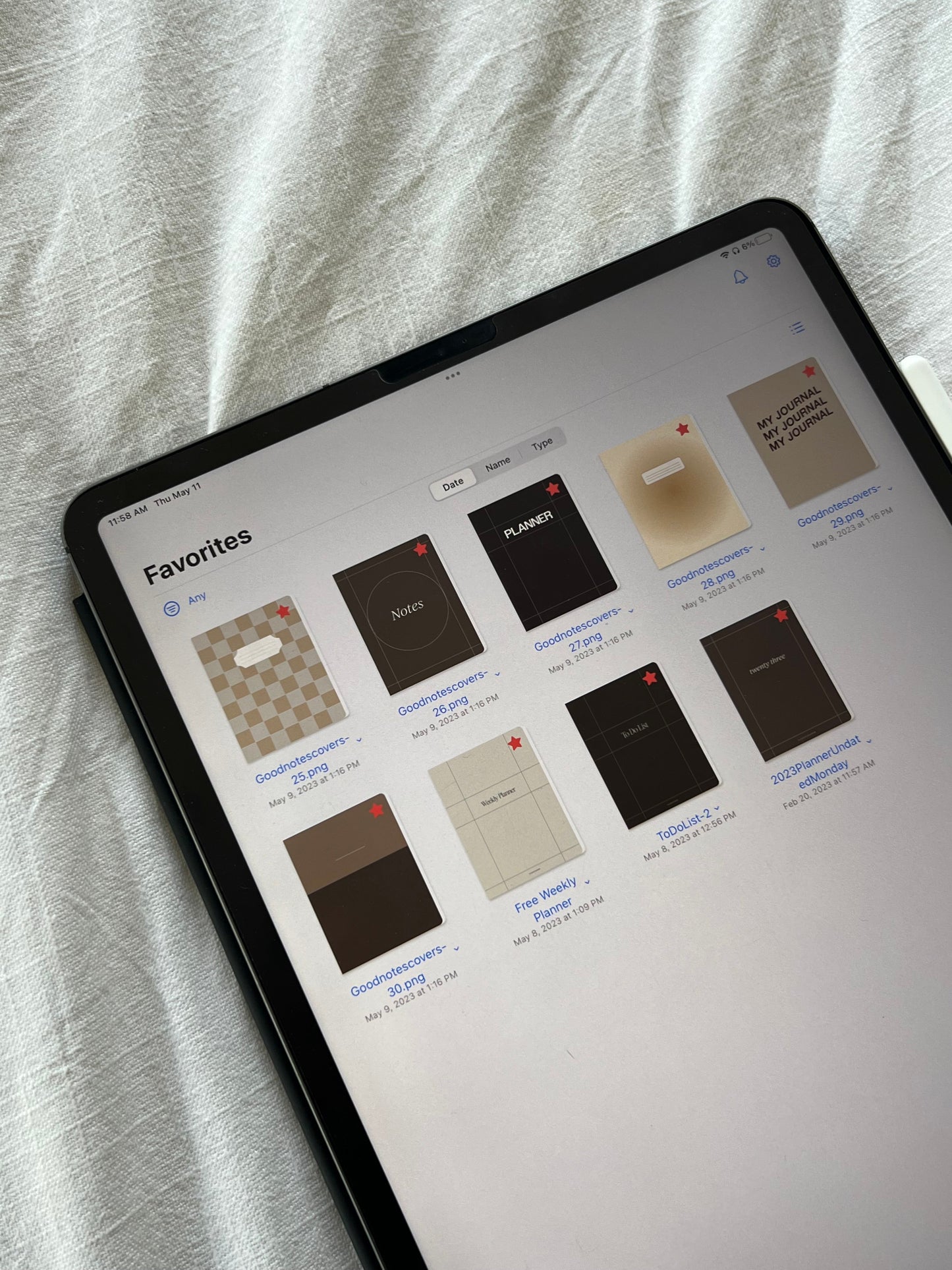 Neutral Digital Notebook Covers